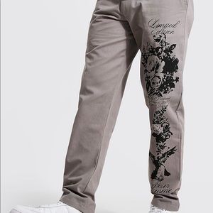 Men’s straight leg trouser